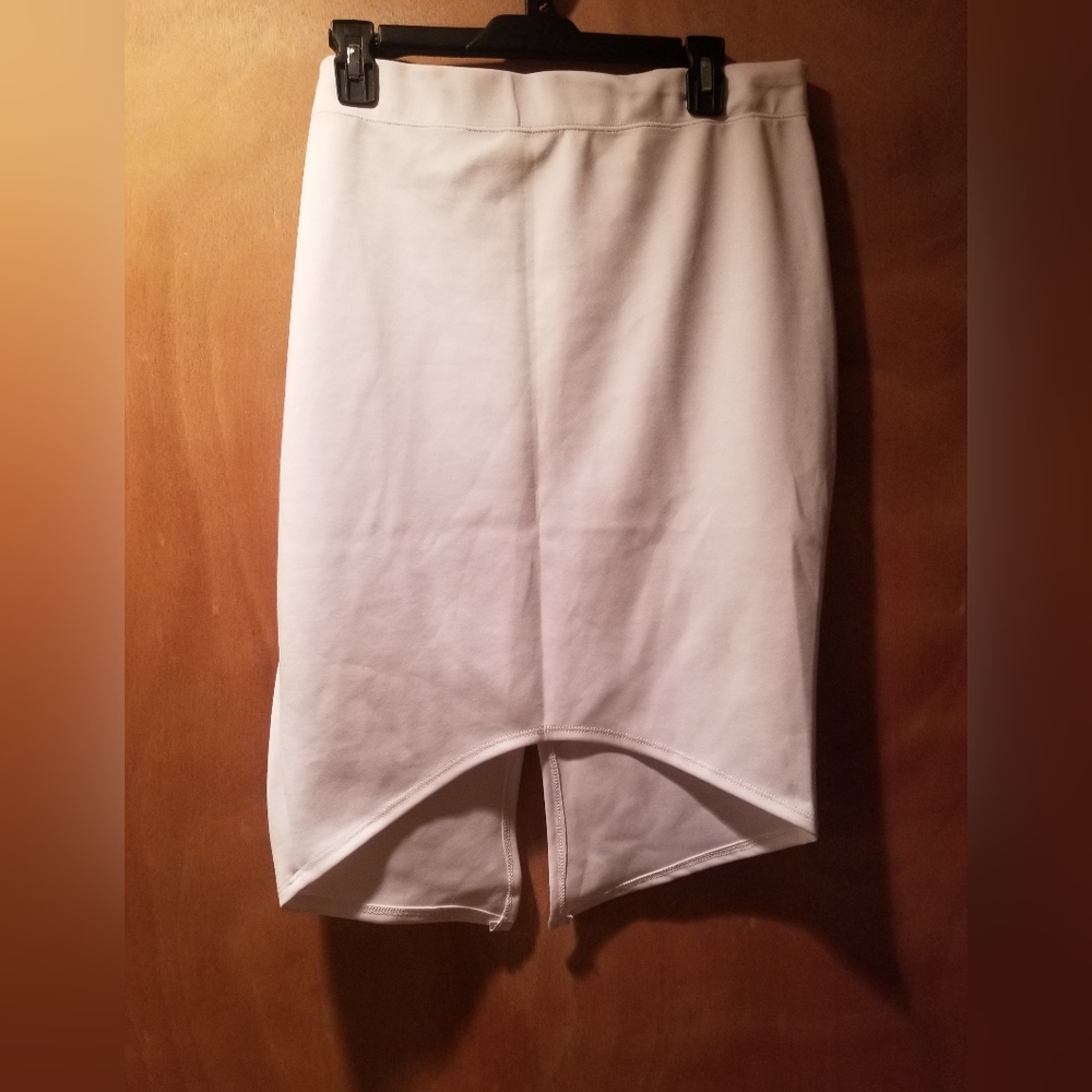 White Pencil Skirt